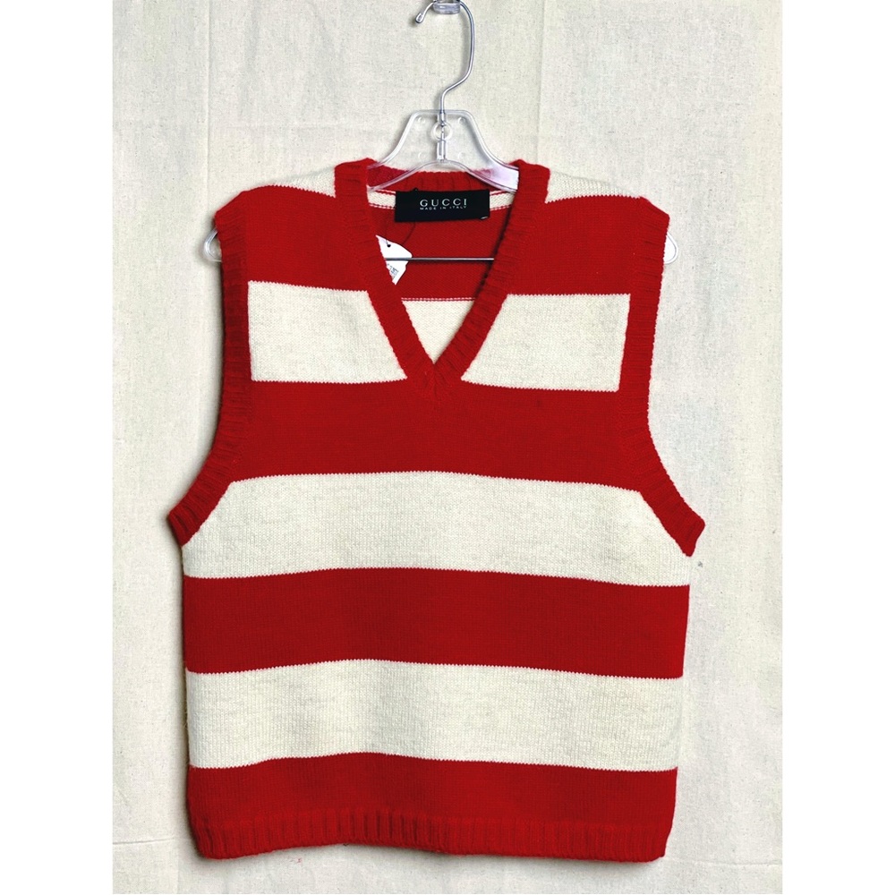 Gucci Stripe Sweater Vest